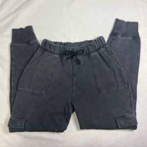 PINK Grey Cargo Joggers